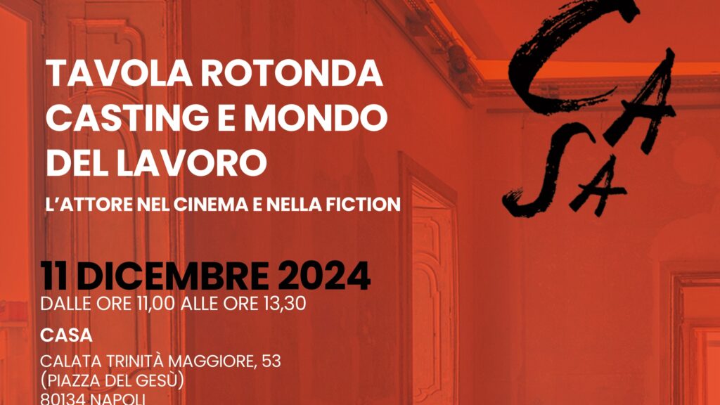 Casting e mondo del lavoro – l’attore nel cinema e nella fiction