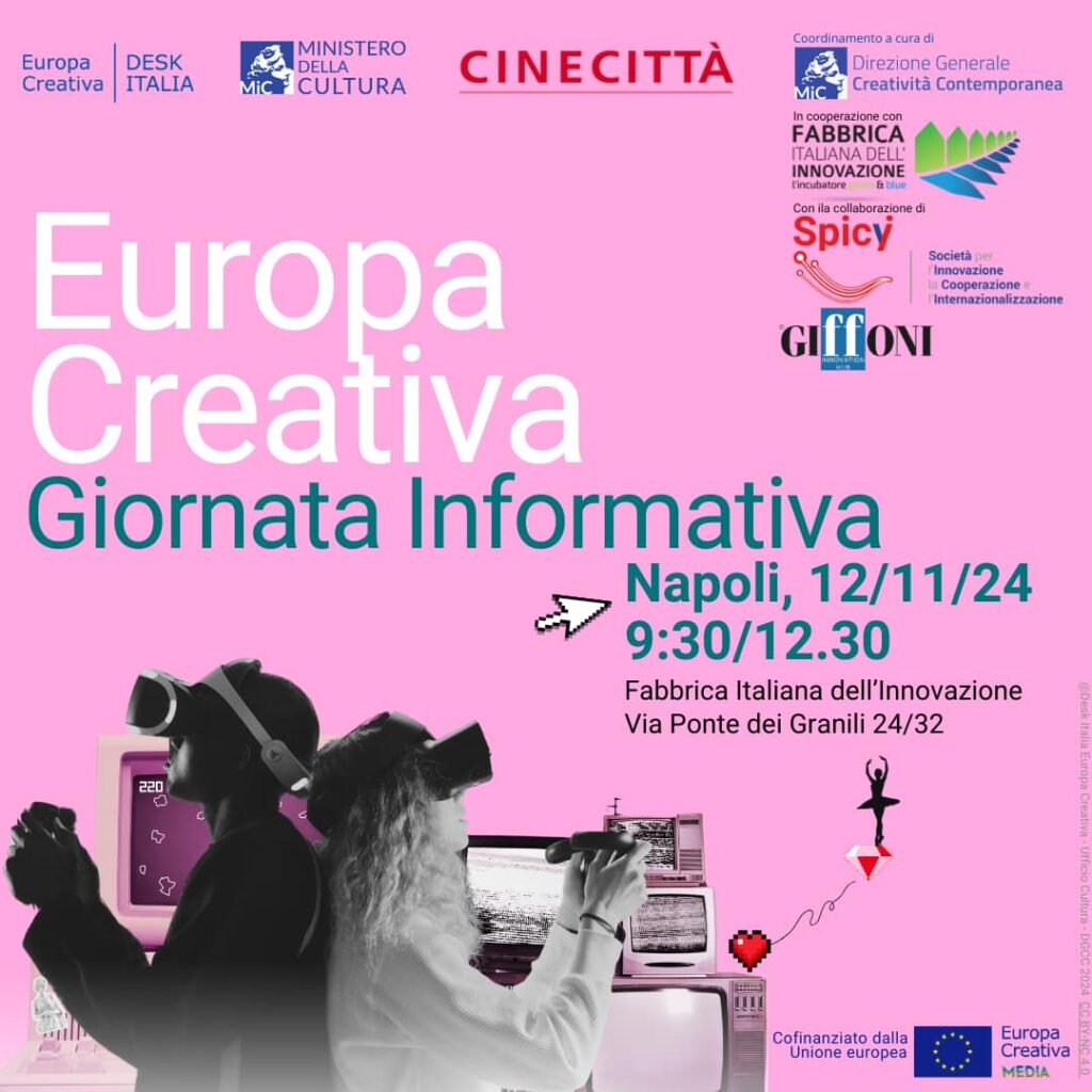 Europa Creativa: a Napoli una giornata informativa