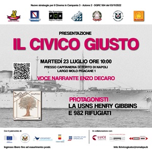 Presentazione de “Il Civico Giusto” al Porto di Napoli