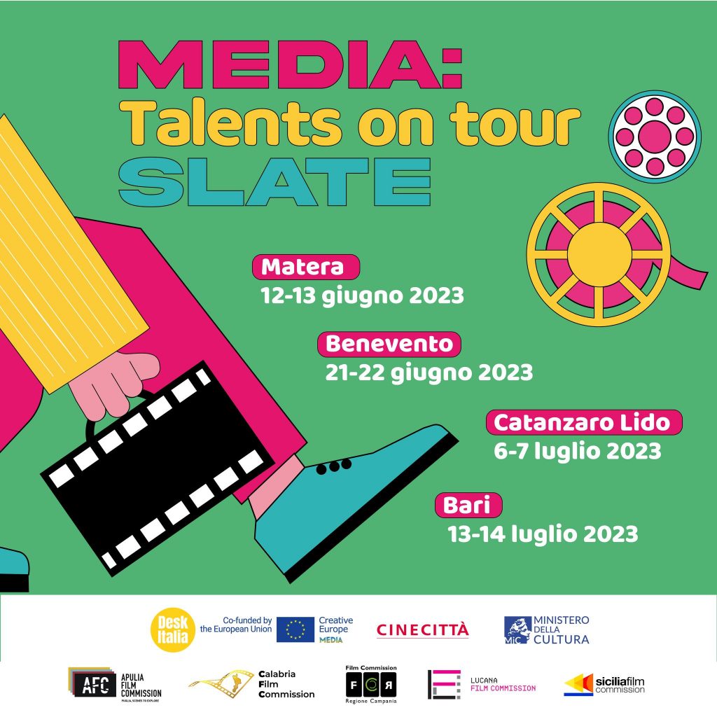 Comunicazione partecipanti al Media: Talents on Tour – Slate