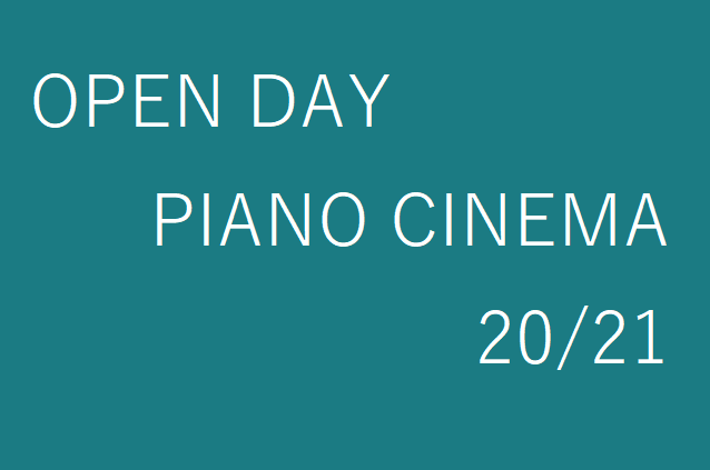 Piano Cinema 20-21: Open day informativi