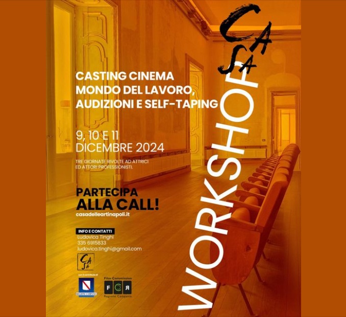 Workshop per attrici e attori professionisti