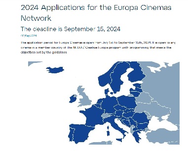 Candidature 2024 per Europa Cinemas Network