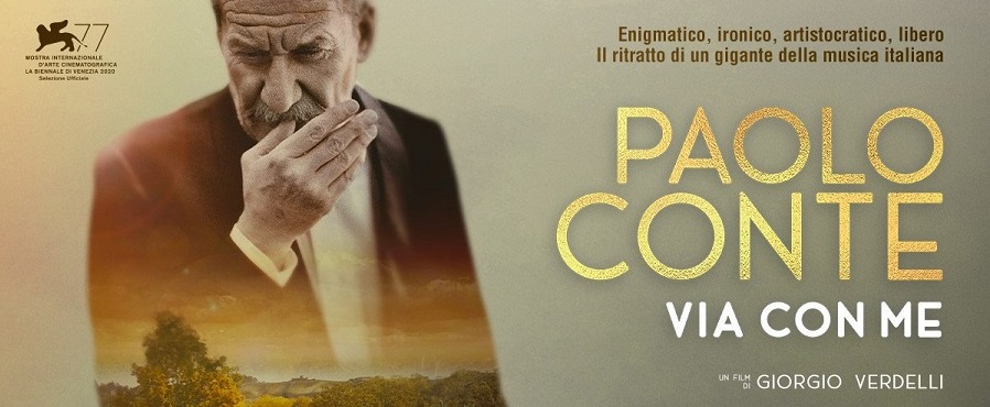 Su Rai 3 il film evento “Paolo Conte, via con me”