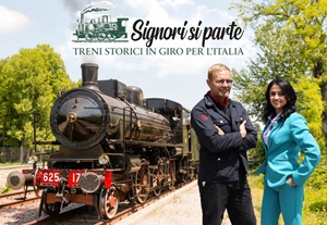 “Signori si parte – Treni storici in giro per l’Italia”: parte da Pietrarsa il nuovo programma TV